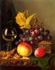 Still Life of Black Grapes